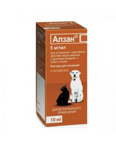 Atypamezol - Alzan injection solution vial of 10 ml (BET) 10 ml (BET) florida Pharmacy Online - florida.buy-pharm.com