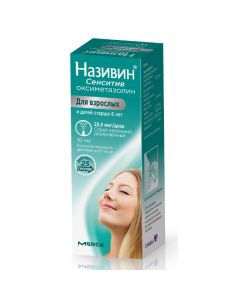 oxymetazoline - Nazivin Sensitive spray nasal 22, 5 mcg / dose 10 ml florida Pharmacy Online - florida.buy-pharm.com