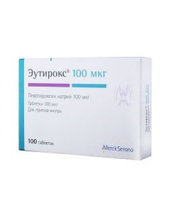 levothyroxine sodium - Eutiroks 100 tablets 100 mcg, 100 pcs. florida Pharmacy Online - florida.buy-pharm.com