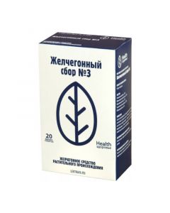 Calendula, Mint, Tansy , Camomile, Yarrow - Collecting choleretic No. 3 filter bags 2 g 20 pcs. florida Pharmacy Online - florida.buy-pharm.com