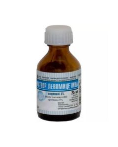 Chloramphenicol - 25vom 365% 1v Levomycet 349 465% levomycetin 1%, 3 ml florida Pharmacy Online - florida.buy-pharm.com