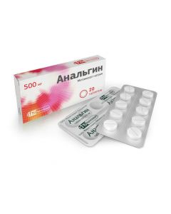 metamizol sodium - Analgin tablets 500 mg 20 pcs. florida Pharmacy Online - florida.buy-pharm.com