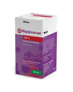 Marbofloksatsyn - Marfloxin solution for injection 10% bottle of 100 ml (BET) florida Pharmacy Online - florida.buy-pharm.com
