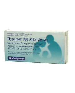 follitropin beta - Puregon solution for p / dermal introduction. 900 IU 1.08 ml cartridge per set with needles 9 pcs. 1 pack florida Pharmacy Online - florida.buy-pharm.com