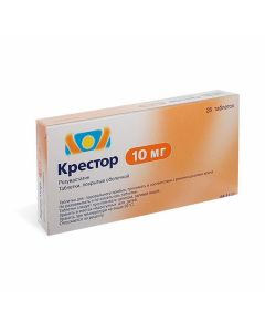 rosuvastatin - Krestor tablets are covered. 10 mg 28 pcs. florida Pharmacy Online - florida.buy-pharm.com