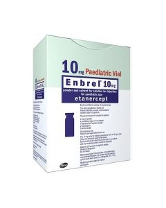 etanertsept - Enbrel lyophilisate for solution for p / leather. enter 10mg bottle 4pcs + syringe with solvent 1ml 4pcs. florida Pharmacy Online - florida.buy-pharm.com