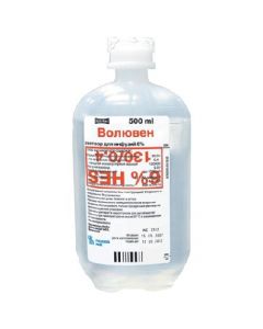 Hydroksyetylkrahmal - Voluven bottle 6%, 500 ml, 10 pcs. florida Pharmacy Online - florida.buy-pharm.com