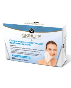 Buy Skinlite Cleansing wipes, for problem skin, 30 pcs | Florida Online Pharmacy | https://florida.buy-pharm.com