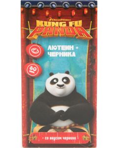 Buy Kung Fu Panda Blueberry + Lutein in the form of bears, chewable tablets 80 pcs. | Florida Online Pharmacy | https://florida.buy-pharm.com