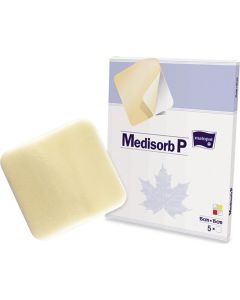 Buy Wound dressing Medisorb MATOPAT P, sterile multilayer polymer, 15 x 15 cm | Florida Online Pharmacy | https://florida.buy-pharm.com