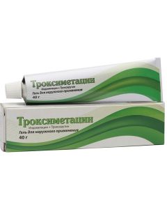 Buy Troxymetacin gel for external use, tube 40 g | Florida Online Pharmacy | https://florida.buy-pharm.com