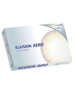 Buy ILLUSION AERO Contact Lenses Monthly, -1.00 / 14.2 / 8.6, 6 pcs. | Florida Online Pharmacy | https://florida.buy-pharm.com