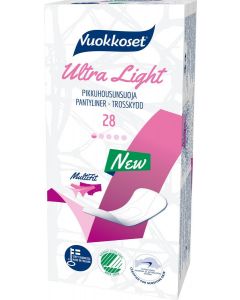 Buy Hygienic pads Vuokkoset Ultra Light, thin, daily, 28 pcs | Florida Online Pharmacy | https://florida.buy-pharm.com