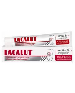 Buy Lacalut Toothpaste 'White and Repair', 75 ml | Florida Online Pharmacy | https://florida.buy-pharm.com