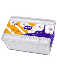 Buy Cotton buds 'Bella cotton', in a plastic box, 350 pcs. | Florida Online Pharmacy | https://florida.buy-pharm.com