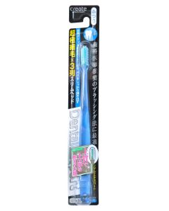Buy CREATE Toothbrush with a narrow cleaning head and super-fine bristles, medium hard, color: blue | Florida Online Pharmacy | https://florida.buy-pharm.com