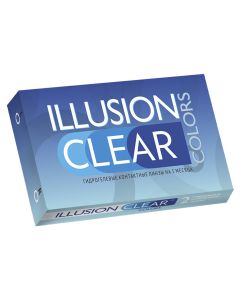 Buy Contact lenses ILLUSION CLEAR 3 months, -1.25 / 14 / 8.6, 2 pcs. | Florida Online Pharmacy | https://florida.buy-pharm.com