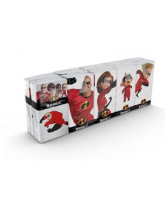 Buy Paper handkerchiefs with the 'Incredibles' pattern 4 layers, 10 packs x 9 sheets, 21x21 cm, World Cart | Florida Online Pharmacy | https://florida.buy-pharm.com