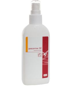 Buy INTERSEN-PLUS Diaseptic-30 hand antiseptic with vitamin E in the form of a spray, 100 ml | Florida Online Pharmacy | https://florida.buy-pharm.com