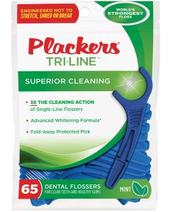 Buy Plackers Tri-Line flossers (65 pcs.)  | Florida Online Pharmacy | https://florida.buy-pharm.com