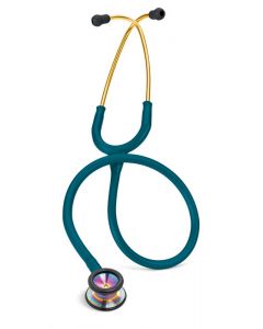 Buy Littmann Classic II Pediatric stethoscope, aqua tube, rainbow acoustic head, 71 cm, 2153 | Florida Online Pharmacy | https://florida.buy-pharm.com