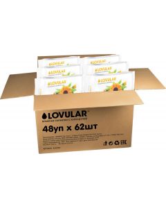Buy Set of wet wipes Lovular For yourself and girlfriends. So cheaper !, 48 packs of 62 pieces each  | Florida Online Pharmacy | https://florida.buy-pharm.com