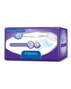 Buy Medical diaper iD 139881221, 60 х 60 cm, 10 pcs | Florida Online Pharmacy | https://florida.buy-pharm.com