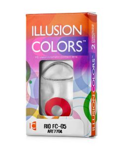 Buy Colored contact lenses ILLUSION RIO 3 months, 0.00 / 14.0 / 8.6, 2 pcs. | Florida Online Pharmacy | https://florida.buy-pharm.com