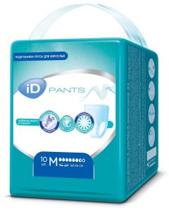 Buy iD Diaper pants for adults Pants M 10 pieces | Florida Online Pharmacy | https://florida.buy-pharm.com