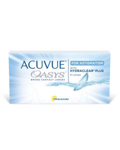 Buy Johnson & Johnson contact lenses Acuvue Oasys for Astigmatism / Diopters -6.00 / Radius 8.6 / Cylinder -0.75 / Axis 180 | Florida Online Pharmacy | https://florida.buy-pharm.com