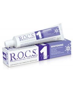 Buy ROCS Uno Whitening Toothpaste 'Whitening' paste, 74 gr | Florida Online Pharmacy | https://florida.buy-pharm.com