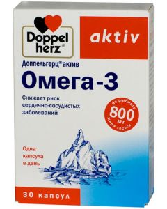 Buy Doppelherz 'Active Omega-3', 30 capsules | Florida Online Pharmacy | https://florida.buy-pharm.com