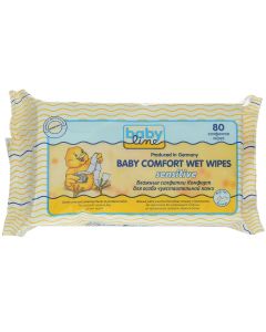 Buy BabyLine Wet wipes 'Babe Comfort. Sensitive', for particularly sensitive skin, 80 pcs. | Florida Online Pharmacy | https://florida.buy-pharm.com