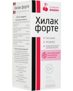 Buy Hilak forte drops for internal reception bottle-dropper 100ml # 1 (cherry) | Florida Online Pharmacy | https://florida.buy-pharm.com