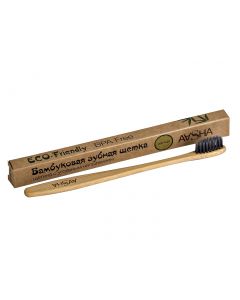 Buy Bamboo toothbrush with charcoal Aasha, soft bristles | Florida Online Pharmacy | https://florida.buy-pharm.com
