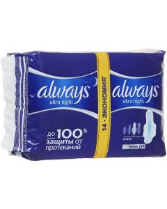 Buy Sanitary pads Always DUO pads ULTRA NIGHT 14pcs | Florida Online Pharmacy | https://florida.buy-pharm.com
