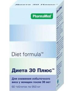 Buy Diet formula 'Diet 30 plus', 60 tablets | Florida Online Pharmacy | https://florida.buy-pharm.com