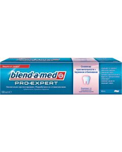 Buy Blend-a toothpaste -med 'ProExpert Desensitization + gentle whitening Mint' 100ml | Florida Online Pharmacy | https://florida.buy-pharm.com