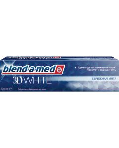 Buy Toothpaste Blend-a-med '3D White Gentle mint' 100ml | Florida Online Pharmacy | https://florida.buy-pharm.com