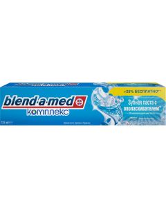 Buy Toothpaste Blend-a-med 'Complex with rinse' Refreshing purity Peppermint '125ml | Florida Online Pharmacy | https://florida.buy-pharm.com