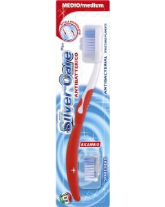 Buy Silver Care 'Plus' toothbrush, medium hardness, assorted colors  | Florida Online Pharmacy | https://florida.buy-pharm.com