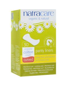 Buy panty liners Natracare Curved, 30 pcs | Florida Online Pharmacy | https://florida.buy-pharm.com