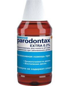 Buy Parodontax Extra Mouthwash, Alcohol-Free, 0.2%, 300 ml | Florida Online Pharmacy | https://florida.buy-pharm.com