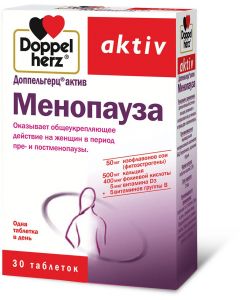 Buy Vitamin complex Doppelherz 'Aktiv. Menopause', 30 tablets | Florida Online Pharmacy | https://florida.buy-pharm.com