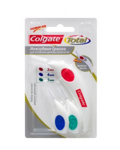 Buy Interdental brushes COLGATE Total 2, 4, 5 mm | Florida Online Pharmacy | https://florida.buy-pharm.com