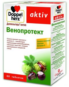 Buy Venoprotect Doppelherz 'Aktiv', 60 tablets | Florida Online Pharmacy | https://florida.buy-pharm.com