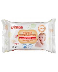 Buy Pigeon Wet wipes for children, 25 pcs | Florida Online Pharmacy | https://florida.buy-pharm.com