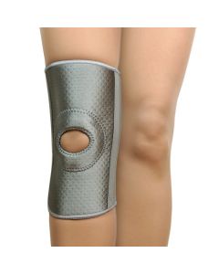 Buy B.Well knee bandage made of aeroprene, with 4 flexible stiffeners and a fixing patellar ring, W-339 MED, color Gray, size M | Florida Online Pharmacy | https://florida.buy-pharm.com