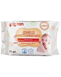 Buy Pigeon Wet baby wipes 70 pcs | Florida Online Pharmacy | https://florida.buy-pharm.com