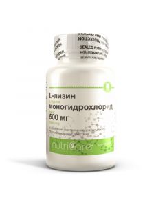 Buy L-Lysine 500 mg, 60 tablets, Nutricare International Inc. (USA) | Florida Online Pharmacy | https://florida.buy-pharm.com